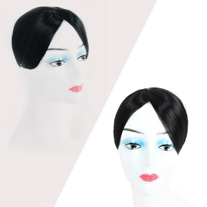 Haar Topper Schwarz – Synthetik Haarteil für mehr Volumen