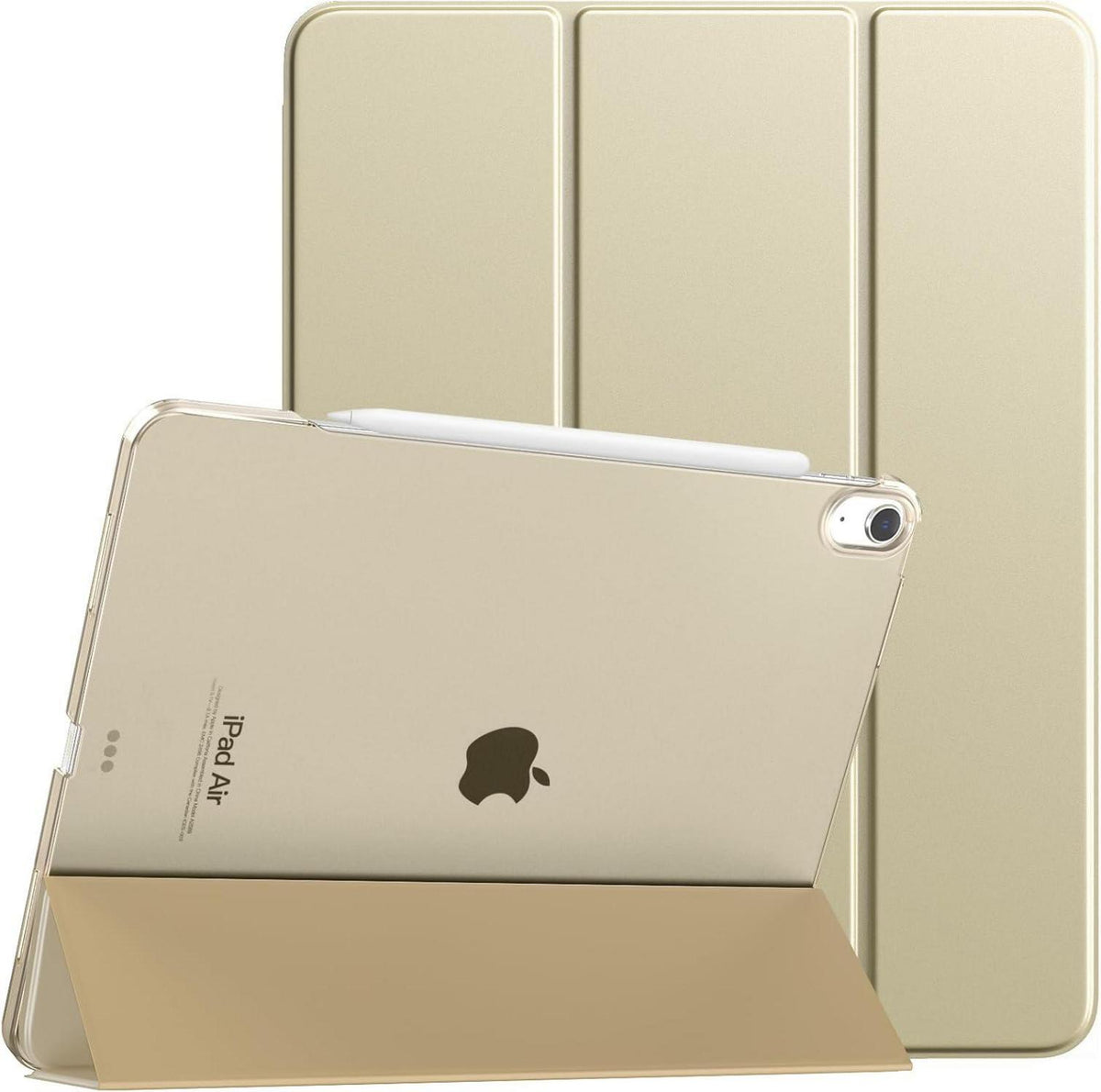 iPad Air 13 Hülle Auto Schlaf/Aufwach Funktion Transparent