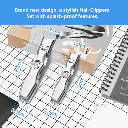 Nagelknipser Set für Dicke Nägel, Edelstahl Nail