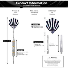 CyeeLife Steel Darts Set 24g 3 Stück - Aluminium & PC