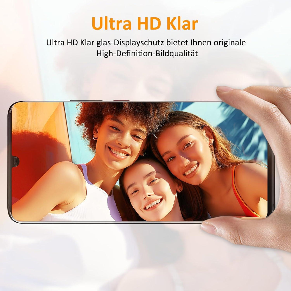 Hochwertige 9H Panzerglasfolie 2 Stück für Huawei Mate 20 Pro