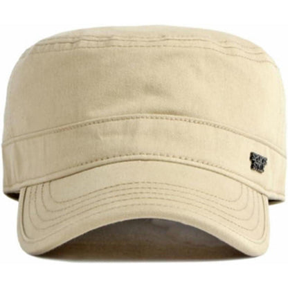 Military Cap Herren Damen Baumwolle Einstellbar Vintage Freizeit Kappe