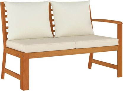 Outdoor Gartenlounge Holz Ecklounge Sitzgruppe Esstisch Hocker Terrasse