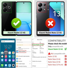 Leder Handyhülle Xiaomi Redmi 13 4G / Poco M6 Blau