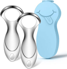 Zungenreiniger Edelstahl Tongue Scraper Mundhygiene 2024