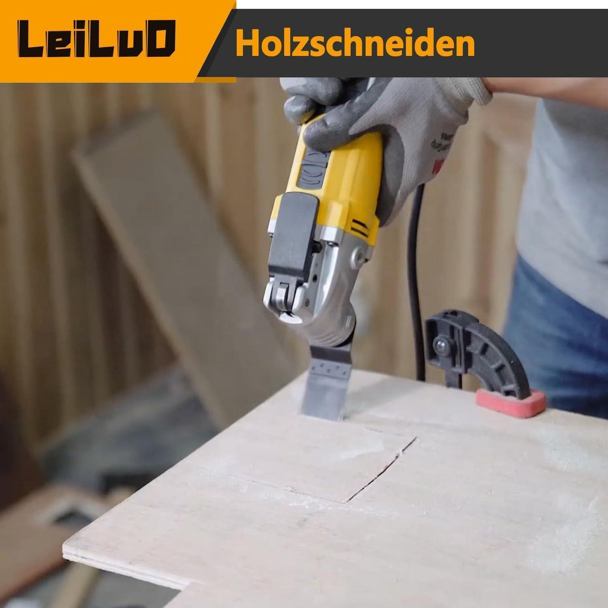 Oszillierzubehör 32tlg. für Holz, Trockenbau & mehr mit Tasche