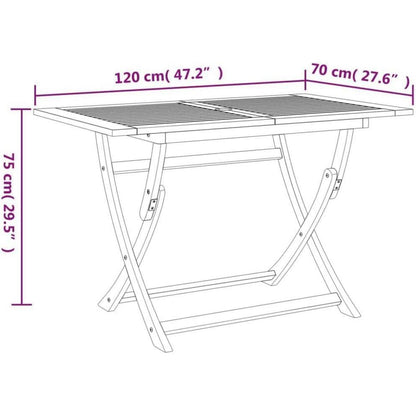 Garten Essgruppe Akazie Massivholz Latten-Design 5-teilig