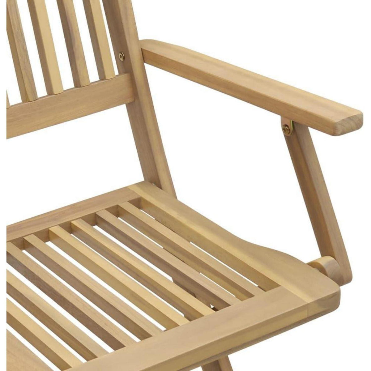 Garten Essgruppe Akazie Massivholz Latten-Design 5-teilig