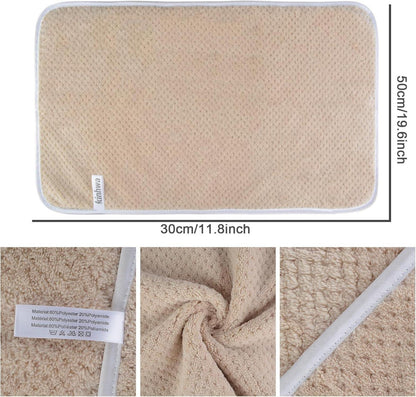 Mikrofaser Gästehandtücher 30x50 cm 6er Pack Saugstark und
