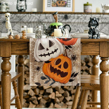Artoid Mode Halloween Tischläufer Planken Kürbisse