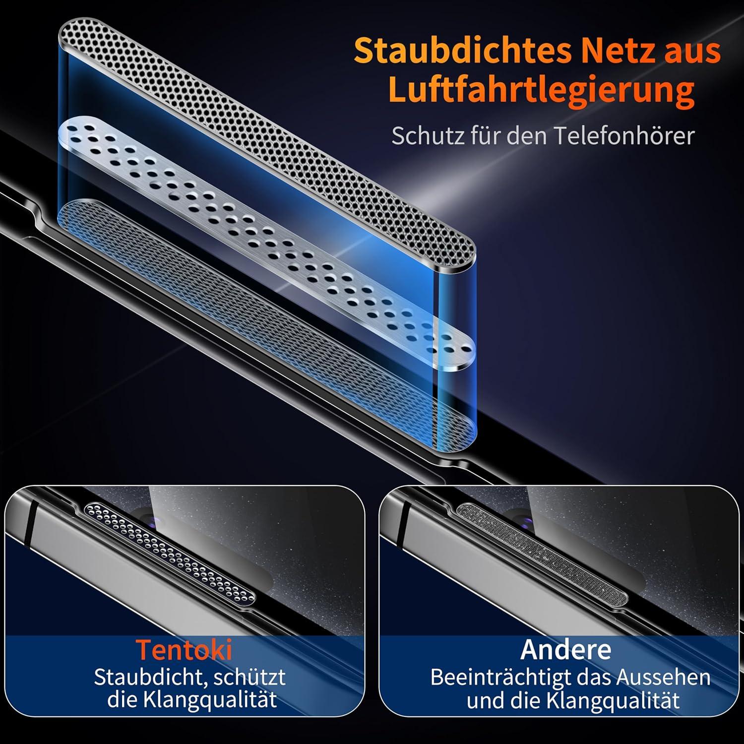 Sichtschutz Panzerglas iPhone 15 Plus 14 Pro Max 16 Plus 6,7 Zoll