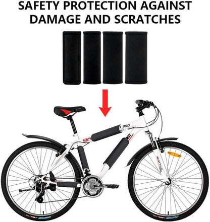 Fahrrad Rahmenschutz 4er Set Carbon Schutz Thule Träger Zubehör