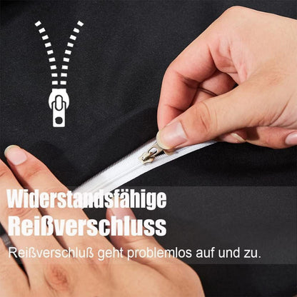 Bettwäsche-Set Mikrofaser 180x200 cm Schwarz Bügelfrei