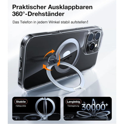 TORRAS 360° Ostand Spin für iPhone 16 Pro Hülle