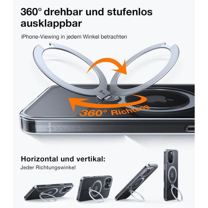 TORRAS 360° Ostand Spin für iPhone 16 Pro Hülle