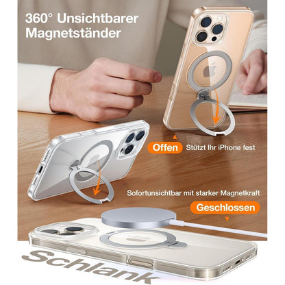 TORRAS 360° Ostand Spin Hülle für iPhone 16 Pro Max Magsafe
