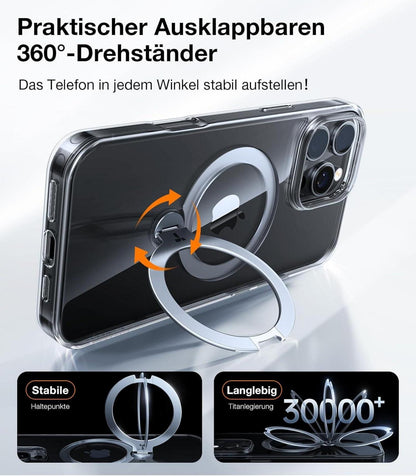 TORRAS 360° Ostand Spin Hülle für iPhone 16 Pro Max Magsafe