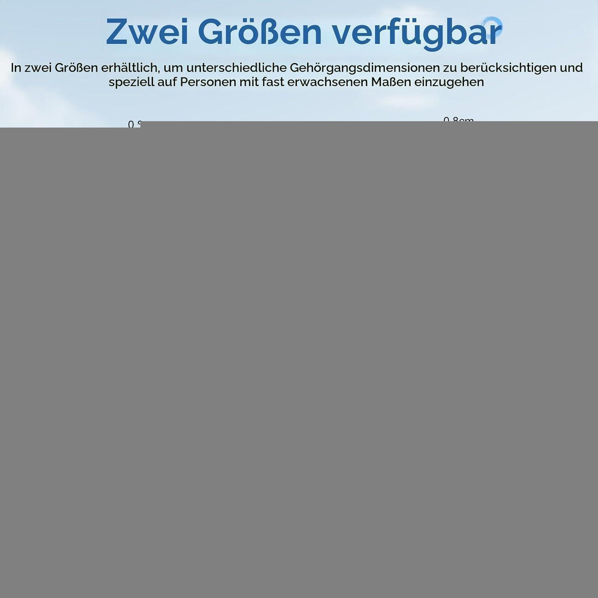 Flugzeug Ohrstöpsel Druckausgleich 24dB Lärmreduzierung