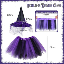 Hexenkostüm Mädchen Kinder Halloween Hexe Fasching Karneval