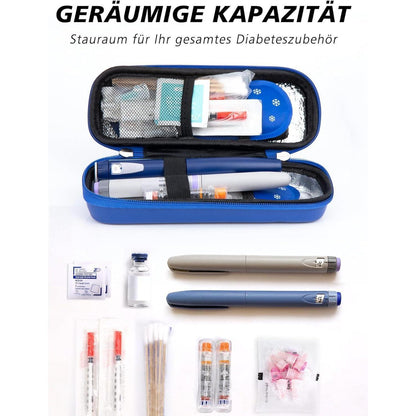Insulin Kühltasche mit Eispackungen – Diabetiker Reise Tasche