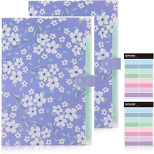 A4 Dokumentenmappe mit 6 Taschen, violett, 2 Stücke