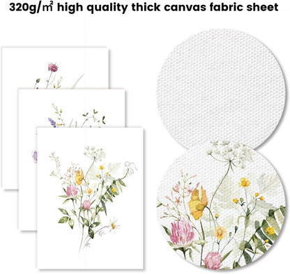 Wildflower Watercolor Floral Prints 12x16 Set für Wand Dekor, 3er Pack