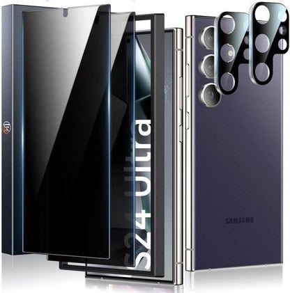 Panzer Schutzfolie für Samsung Galaxy S24 Ultra inkl. Kameraschutz