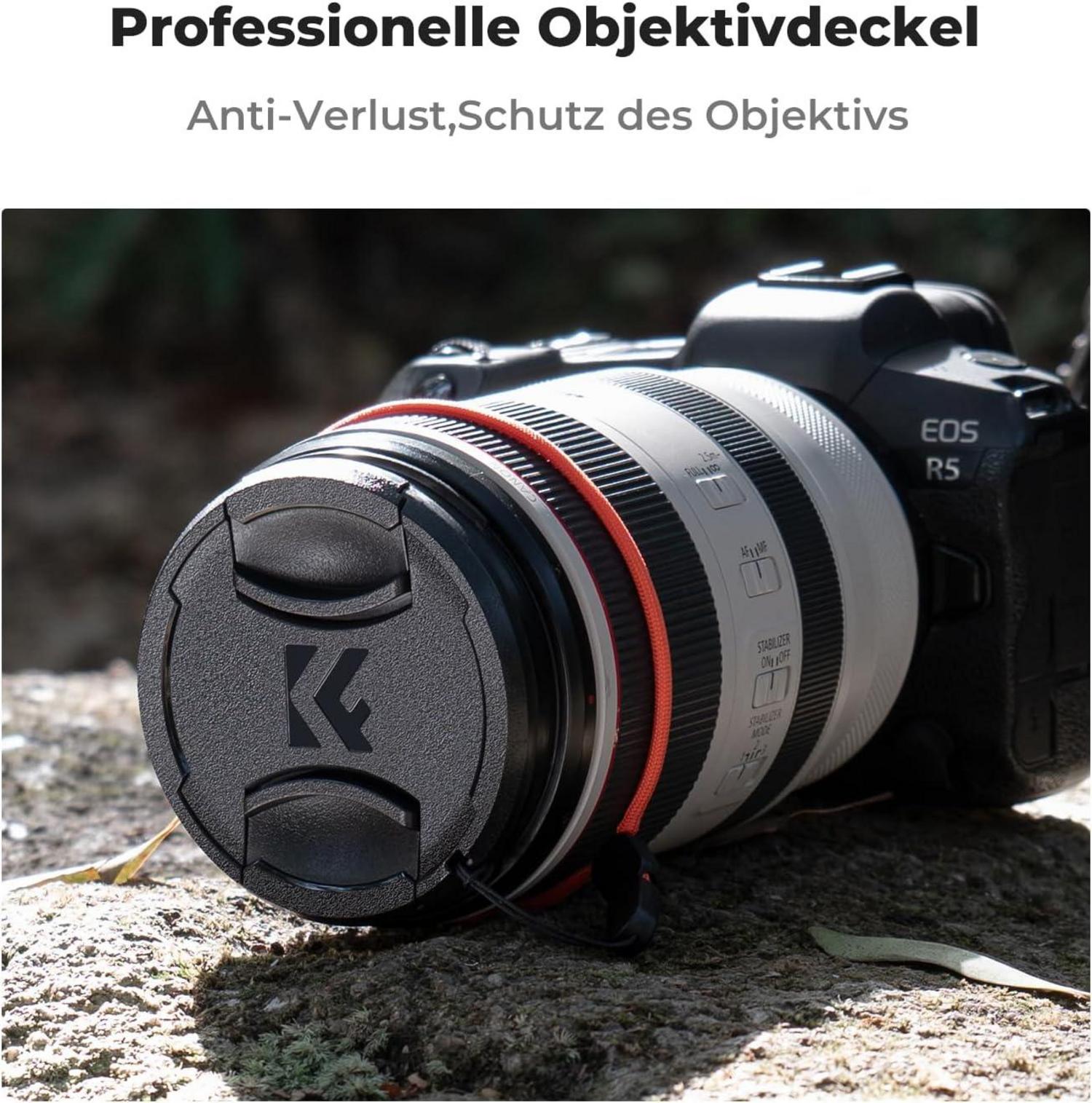 49mm Nano D-Serie UV Filter mit Objektivdeckel & Reinigungstuch