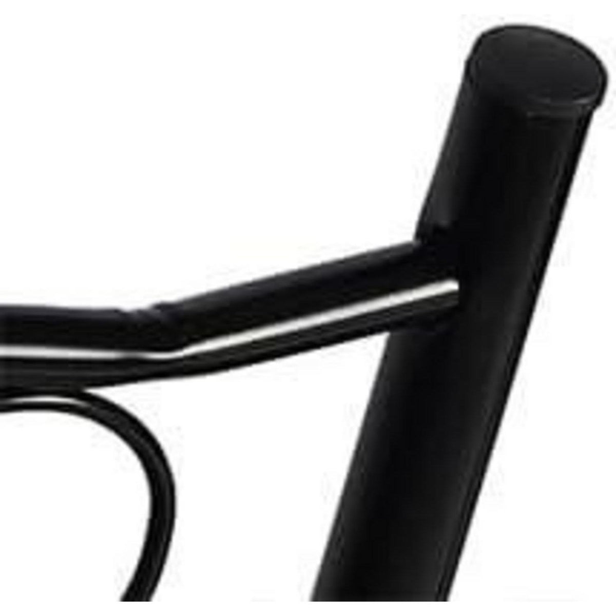 Industrieller Esstisch Set 5-tlg. mit Stühlen – 109cm Schwarz