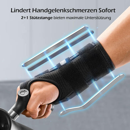 Handgelenkschiene mit 3 Schienen Karpaltunnelsyndrom L/XL