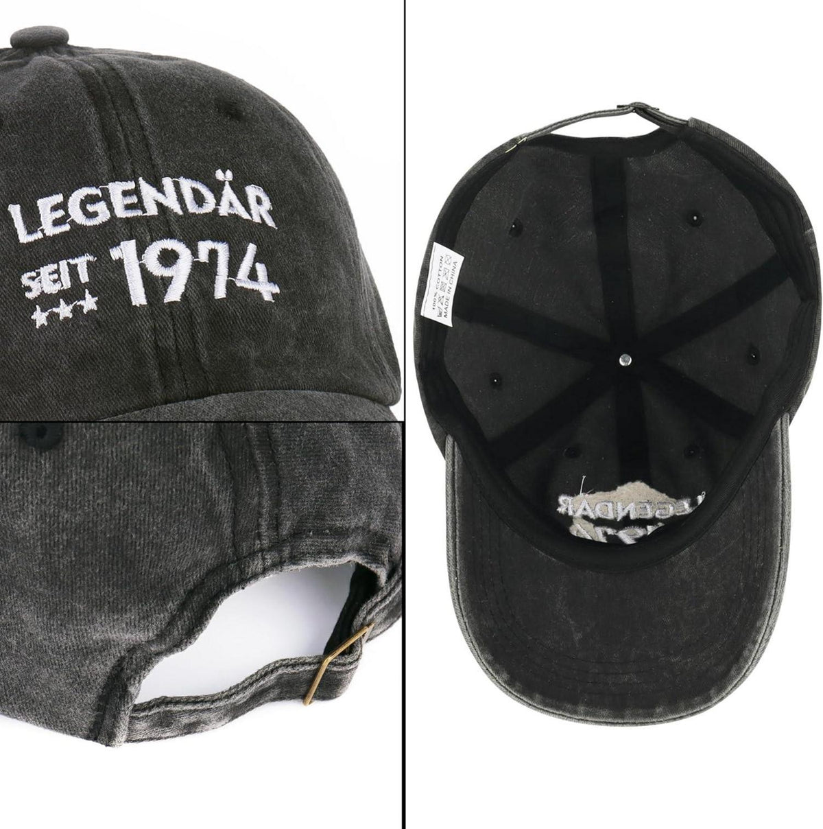 Jeasona Geschenkset: Socken Baseball Cap Jutebeutel