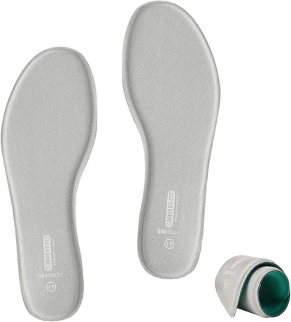 Memory Foam Einlegesohlen für Sport Freizeit Alltag Grey EU39