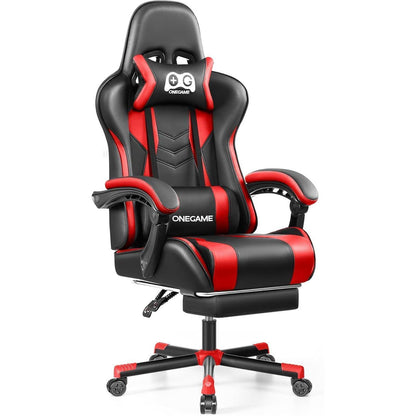 OneGame Gaming Stuhl mit Fußstütze und