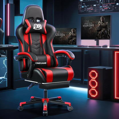 OneGame Gaming-Stuhl mit Fußstütze und