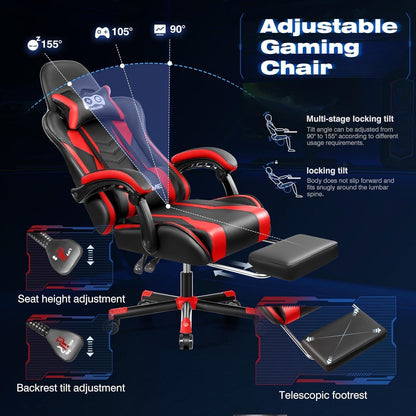 Ergonomischer Gaming Stuhl mit