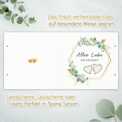 Hochzeitskarte Geldgeschenk Umschlägen Hochzeitsgeschenke