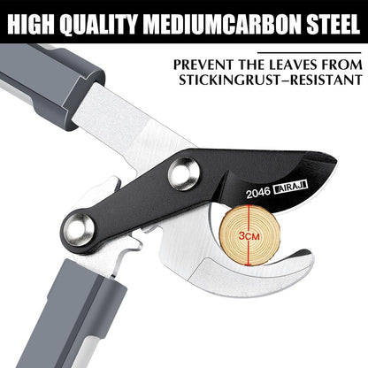 Astschere 43cm, Teflon-beschichtet, SK5 Klinge, schneidet 3cm Äste