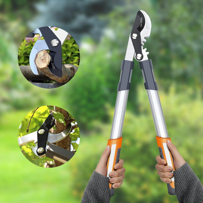 Astschere 43cm, Teflon-beschichtet, SK5 Klinge, schneidet 3cm Äste