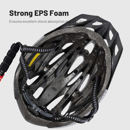 Fahrradhelm Erwachsene Abnehmbarem Innenfutter Verstellbar Rennradhelm Herren Damen L 58-61cm
