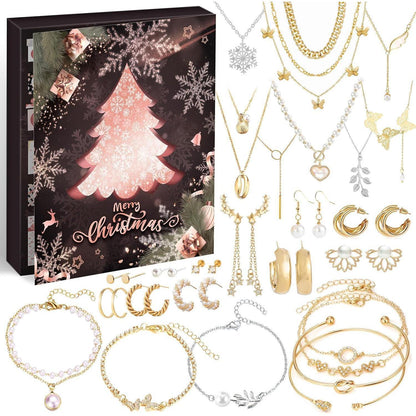 Schmuck Adventskalender Frauen 2026 - Armband Halskette