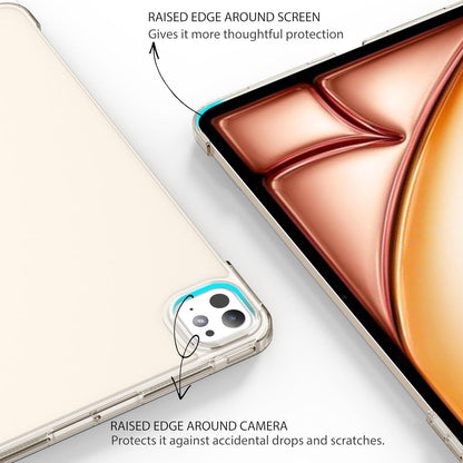 iPad Pro 11 Zoll 2024 Hülle Ultra Dünn Matt Rückseite Polarstern