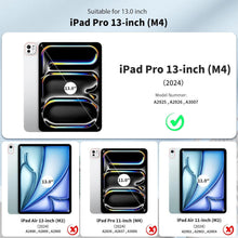 iPad Pro 13 M4 Hülle 2024 - Dünn Folio Ständer Schutzhülle