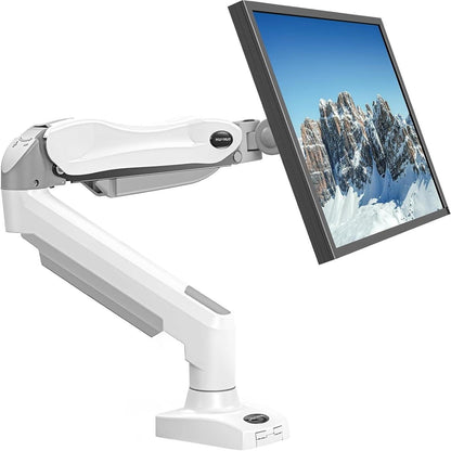 Verstellbarer Monitorarm für 13-32 Zoll Bildschirme – Weiß