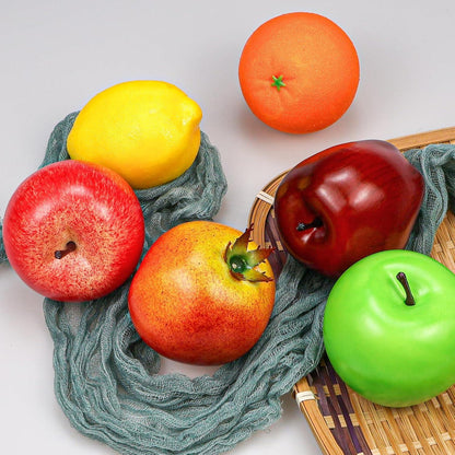 Künstliches Obst Set 6 Stück Deko Küche Party Dekoration Früchte