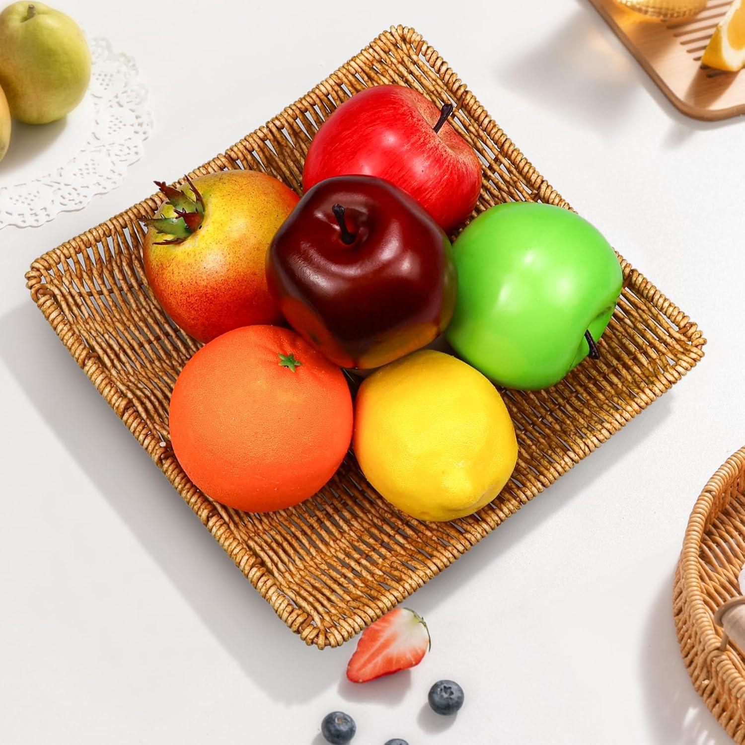 Deko Obst Künstliches Obst Schale Falsche Früchte Chirstmas Frucht