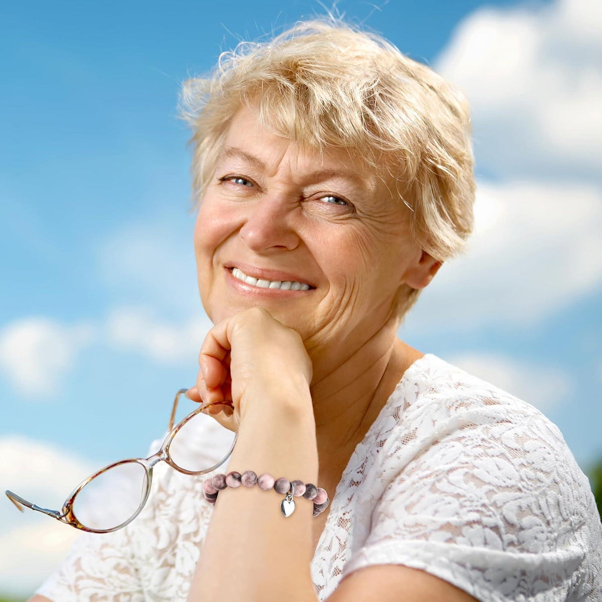 60. Geburtstag Armband - Geschenk für Frauen - Geburtstagsgeschenk Mama Oma