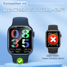 Agedate Panzerglas Apple Watch 41mm Schutzfolie 4er Set