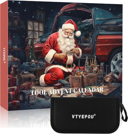 Werkzeug Adventskalender für Männer - 24-tlg. Überraschungsset
