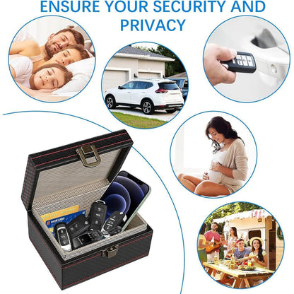 Keyless Go Autoschlüssel Box – Faraday Signal Blocker Safe