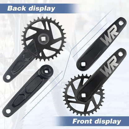 Fahrrad Kurbelgarnitur 170mm – 32T/34T/36T/38T Single Speed